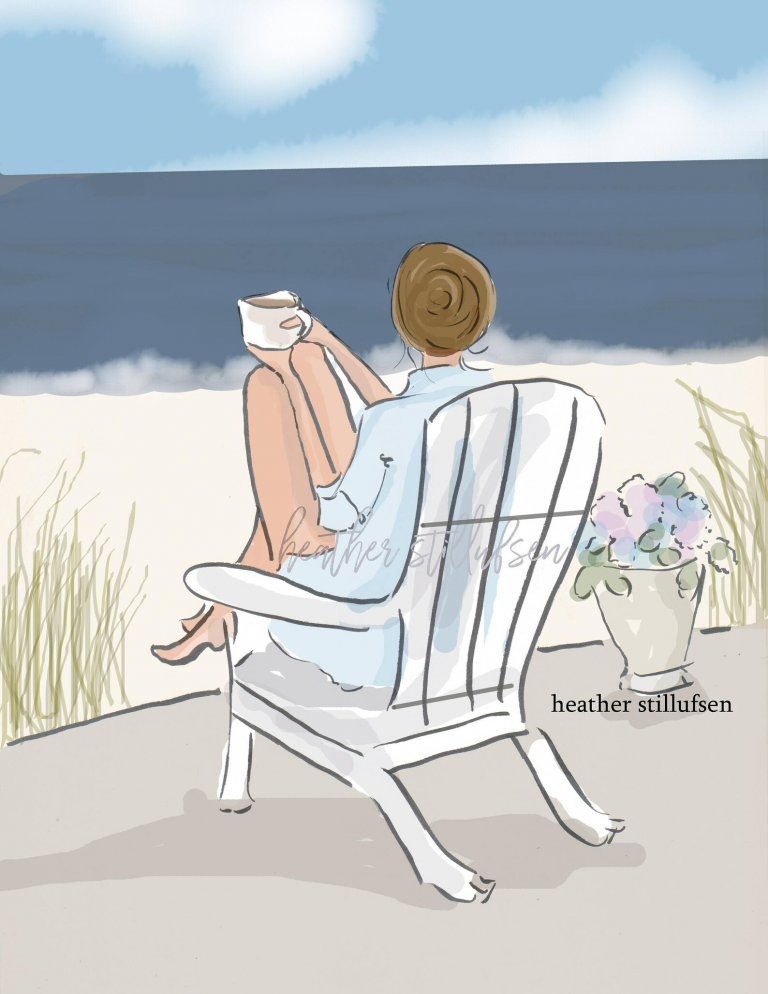 coffee on the water Heather Stillufsen