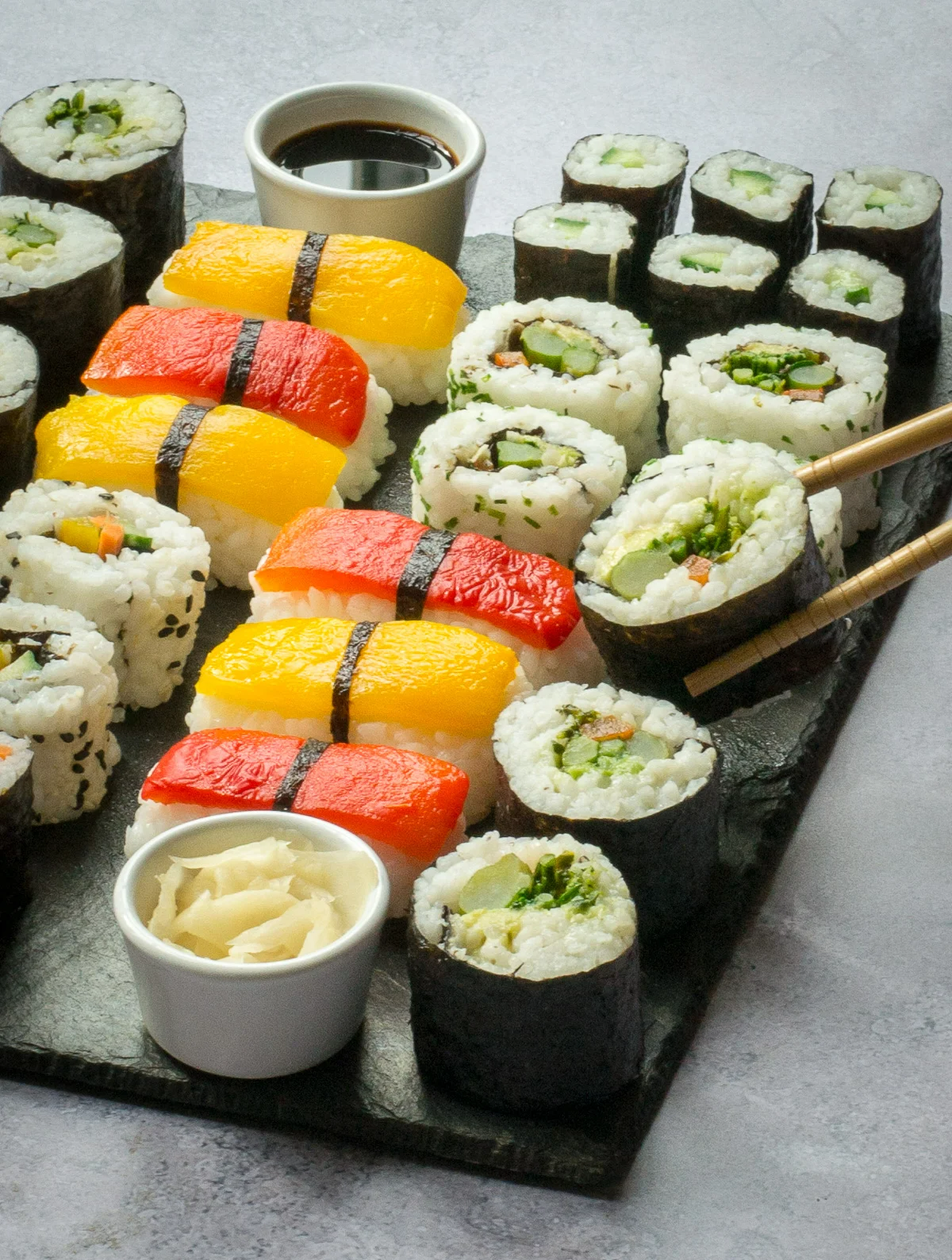 easy vegan sushi