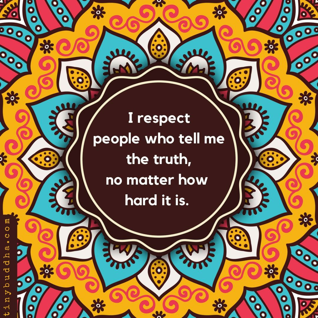 respect and truth Buddha Doodles