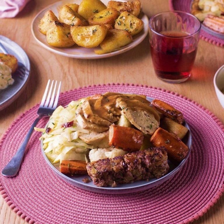 Planty vegan roast dinner