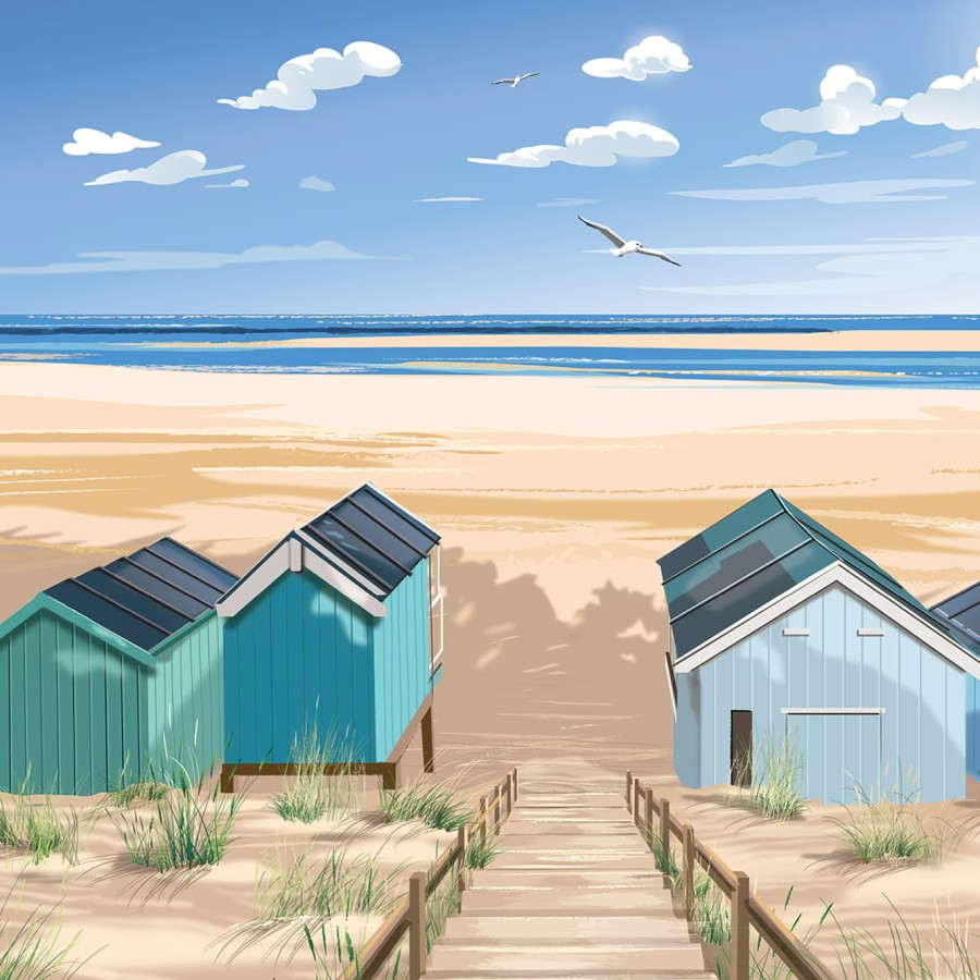 learn the history of England’s beach huts