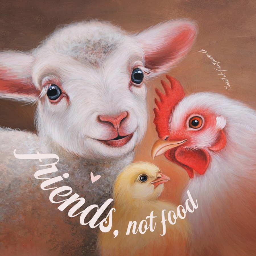 how artists are helping barnyard friends