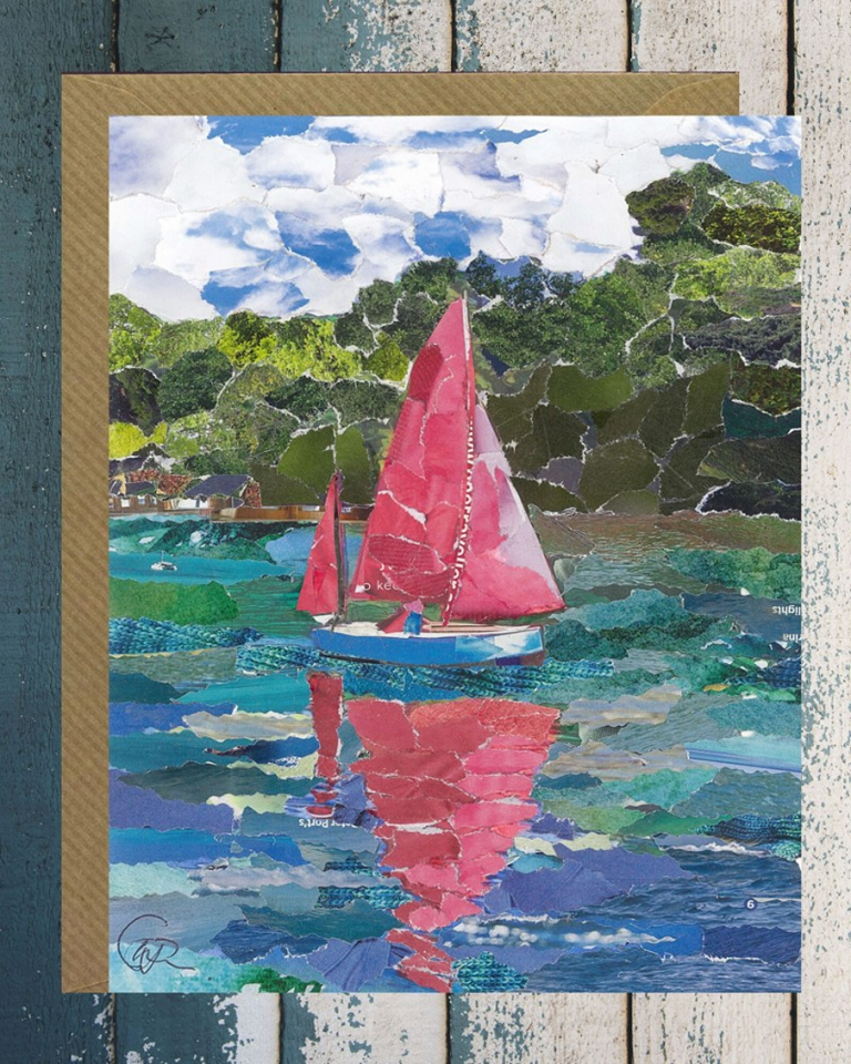 red sails junk mail art