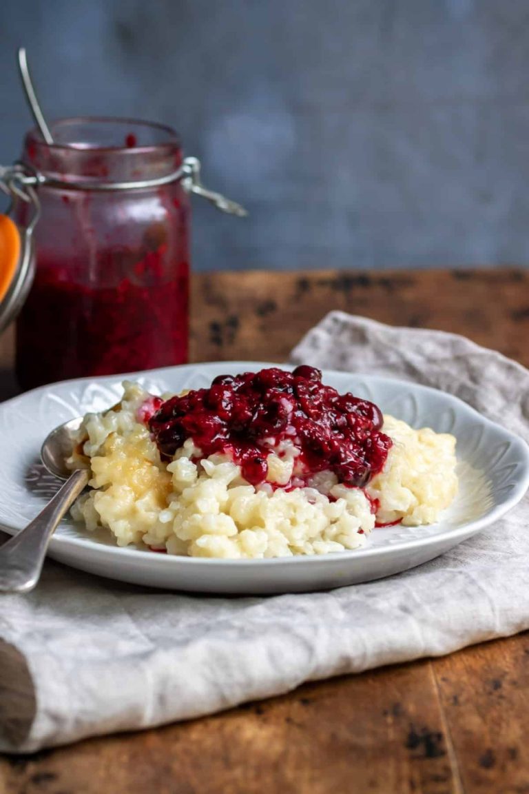 vegan rice pudding
