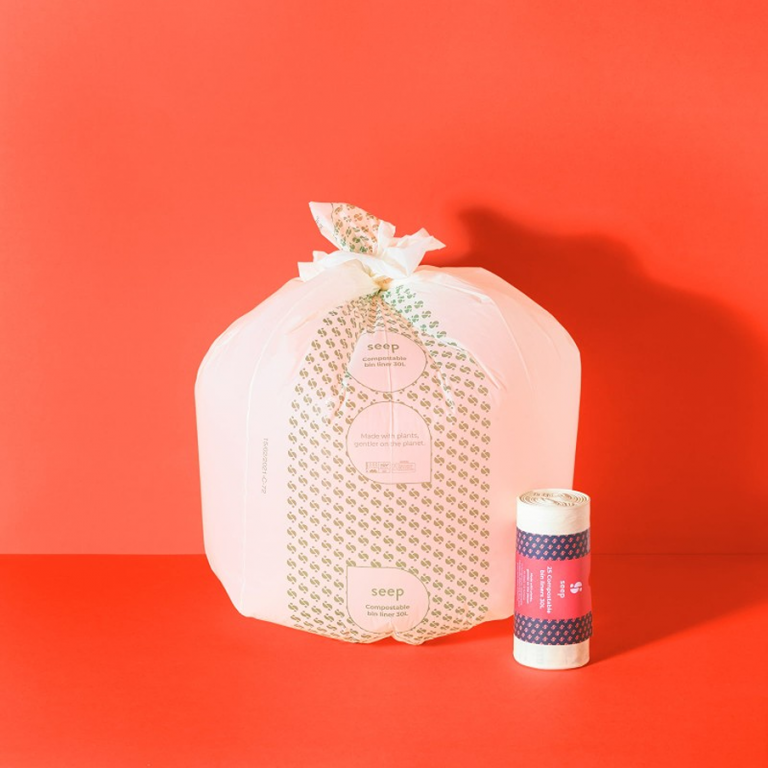 seep compostable bin liners