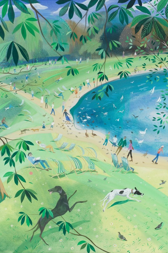 spring in the park Nicholas Hely Hutchinson