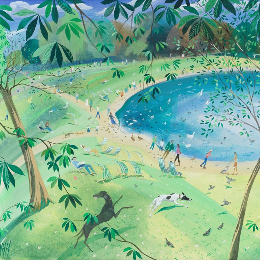 spring in the park Nicholas Hely Hutchinson