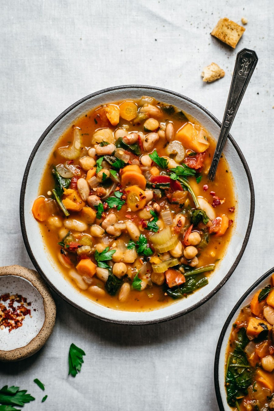 recipe ideas to use up leftover beans