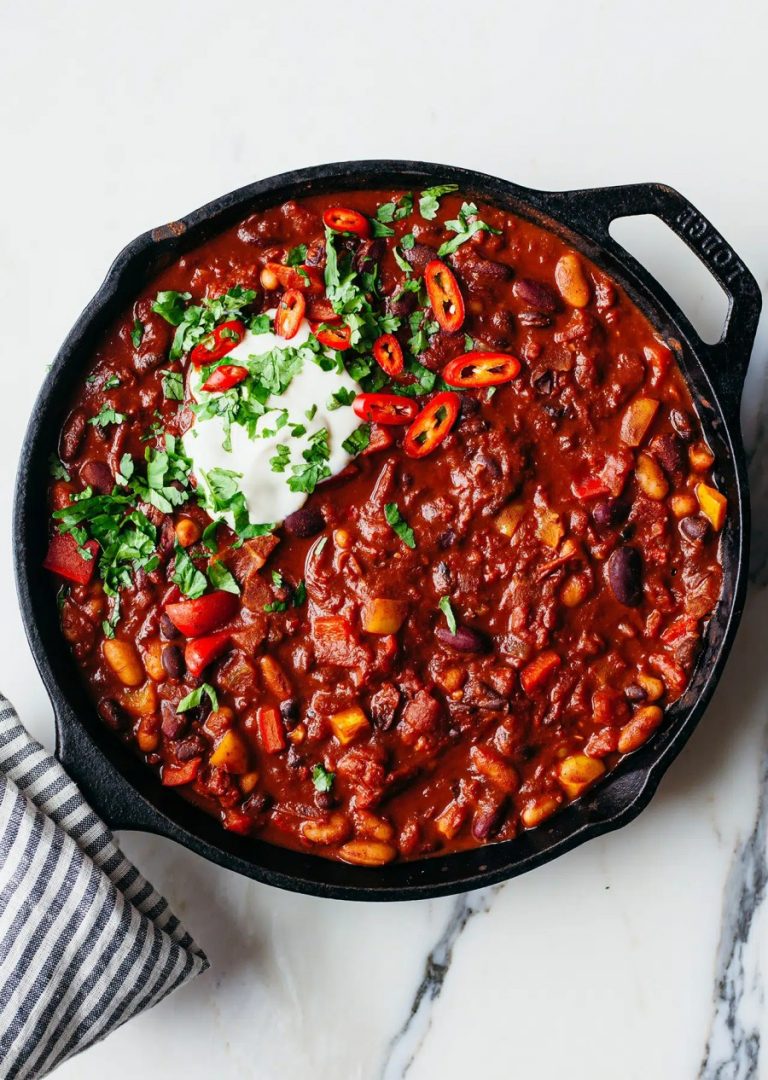 ultimate vegan chilli