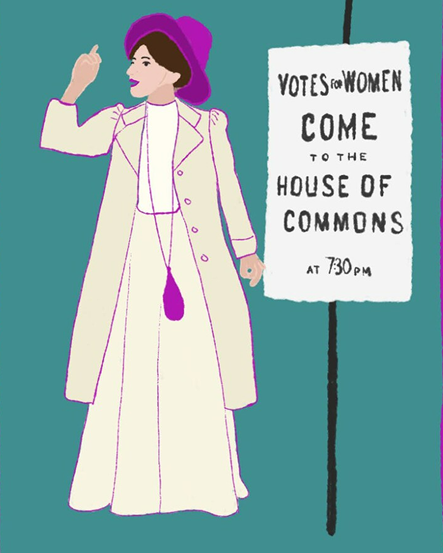 when did women first get to vote in England?