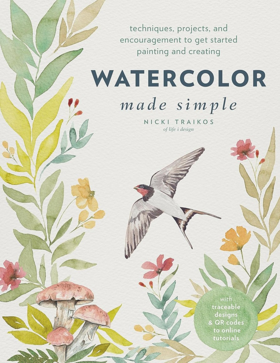 how to paint simple relaxing watercolours