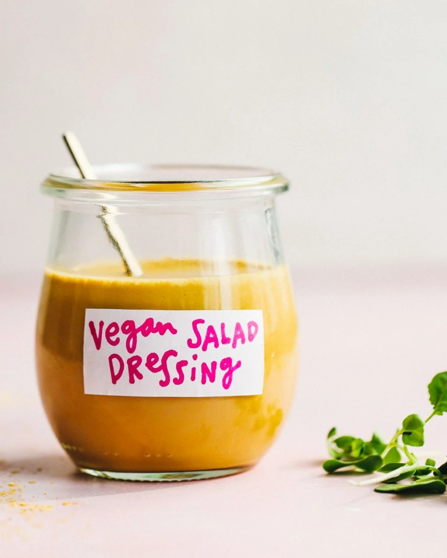 5 minute vegan salad dressing