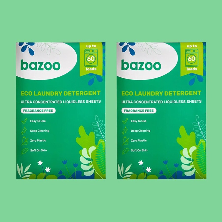 Bazoo fragrance-free laundry detergent