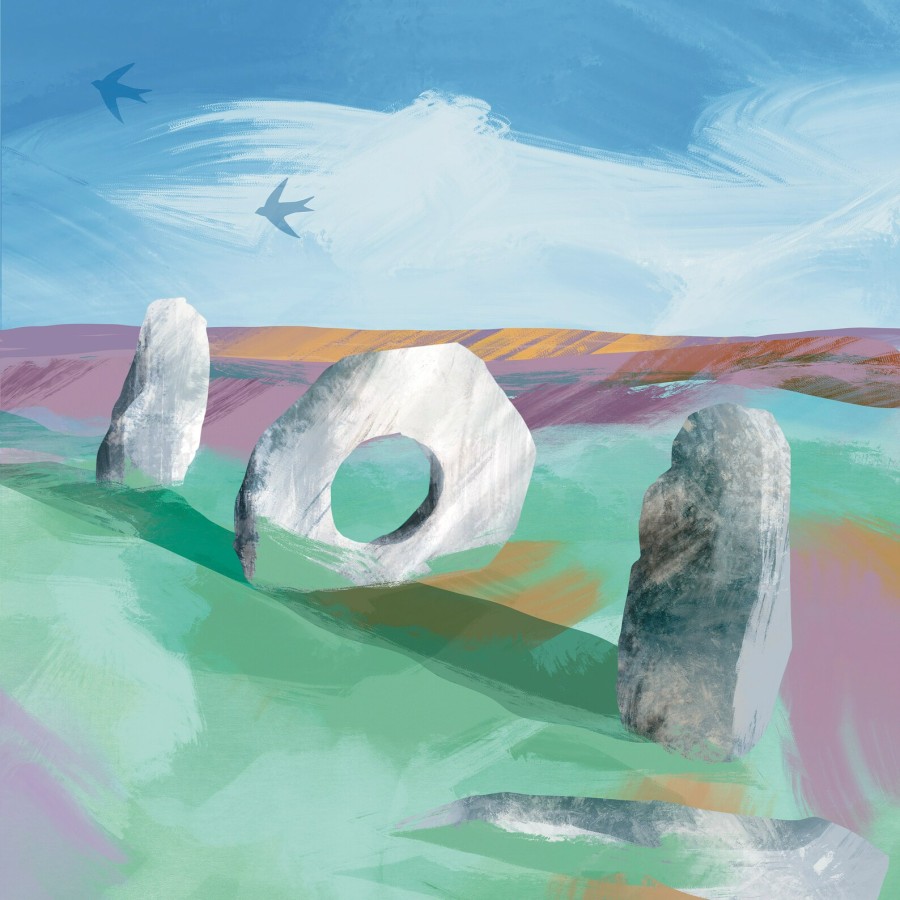 Cornish standing stones Gill Wild