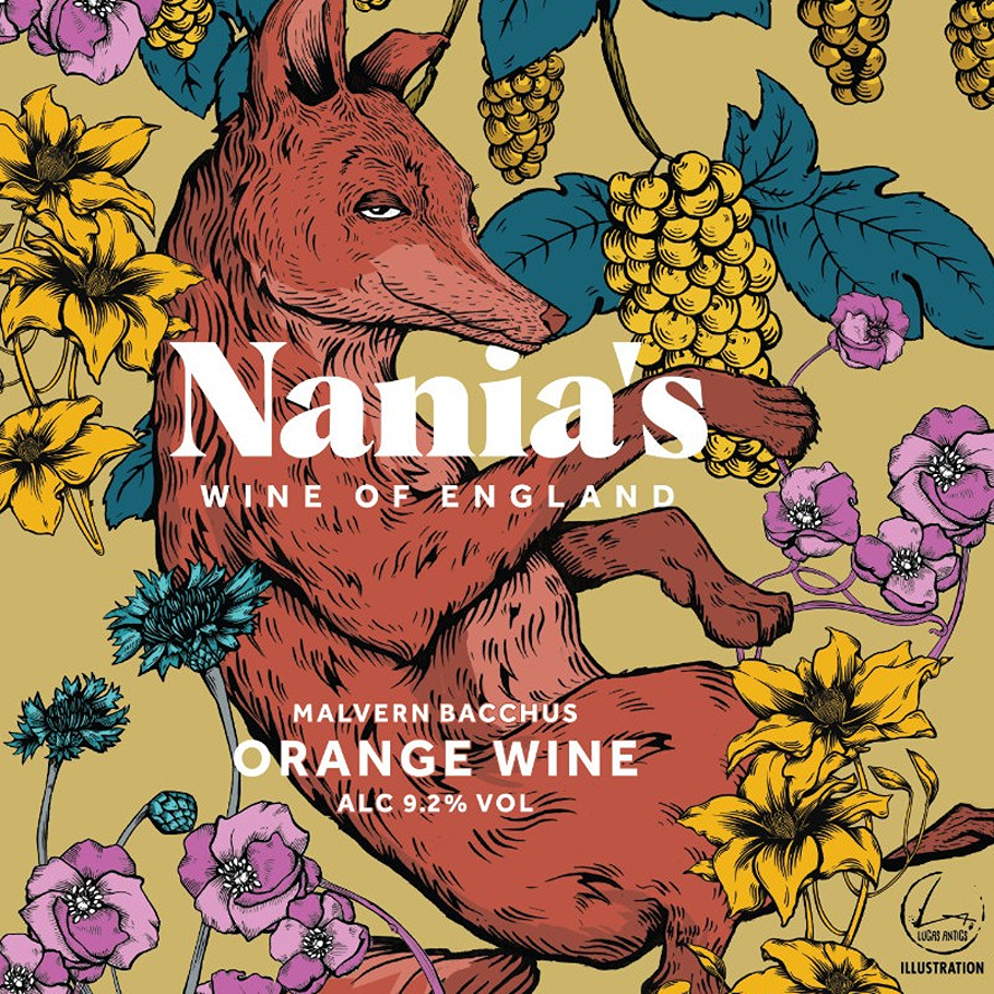 Nania's orange wine