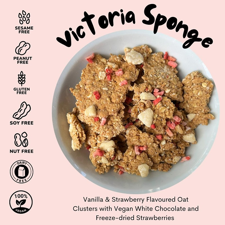 Victoria sponge granola 