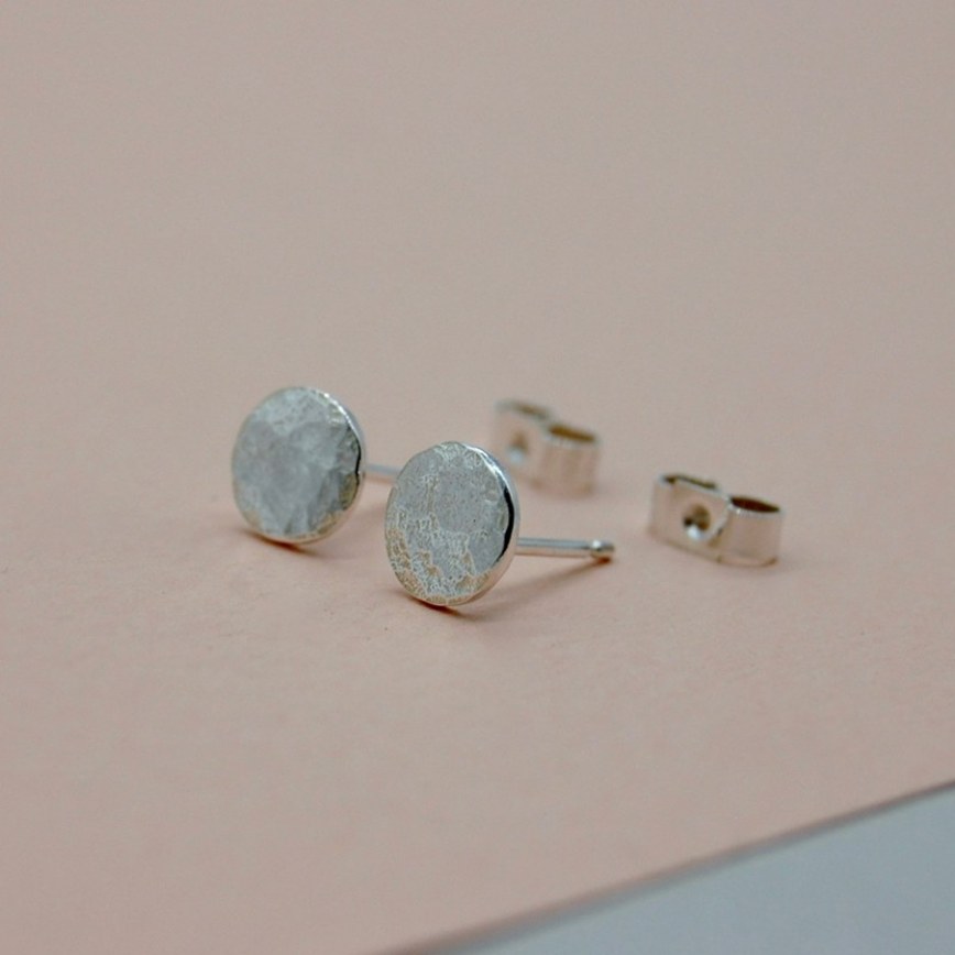 recycled silver studs