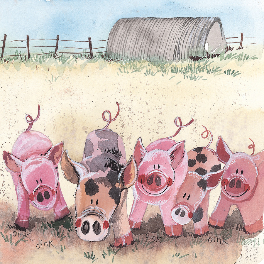 five little pigs Alex Clark