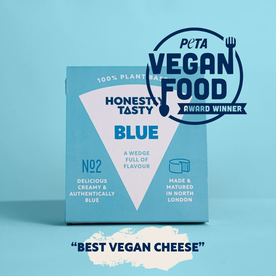 honestly tasty blue vegan cheese