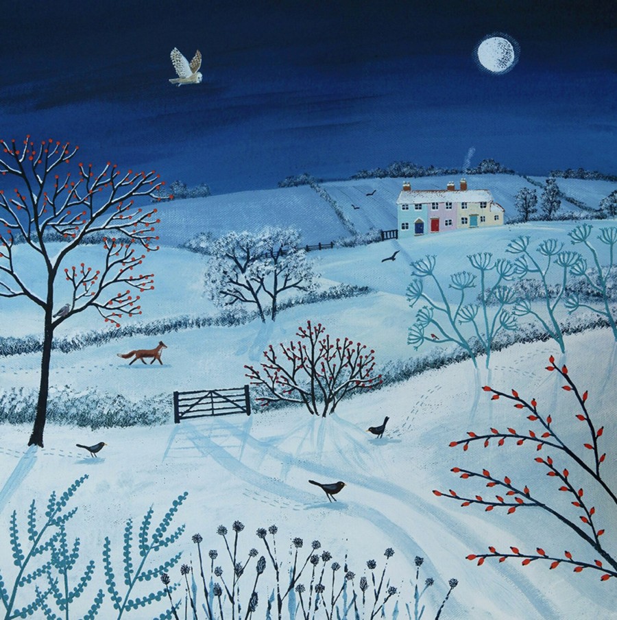 one snowy night Jo Grundy