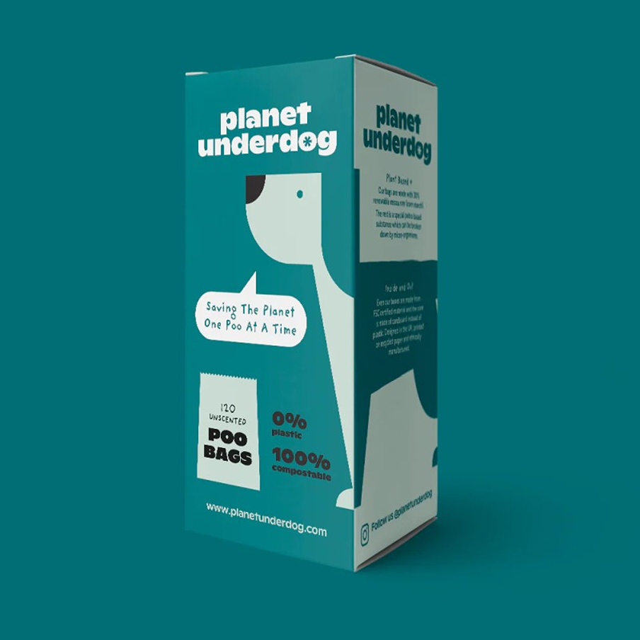 switch to biodegradable dog poop bags