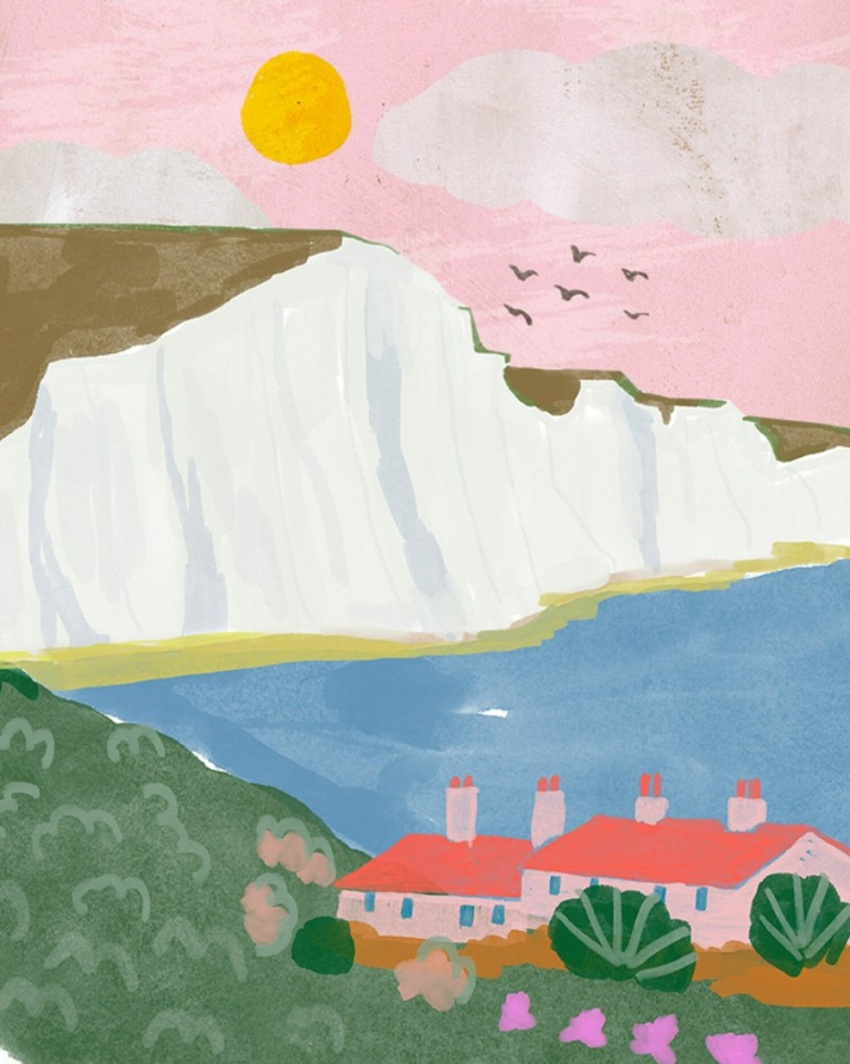 white cliffs of Dover Holly Francesca