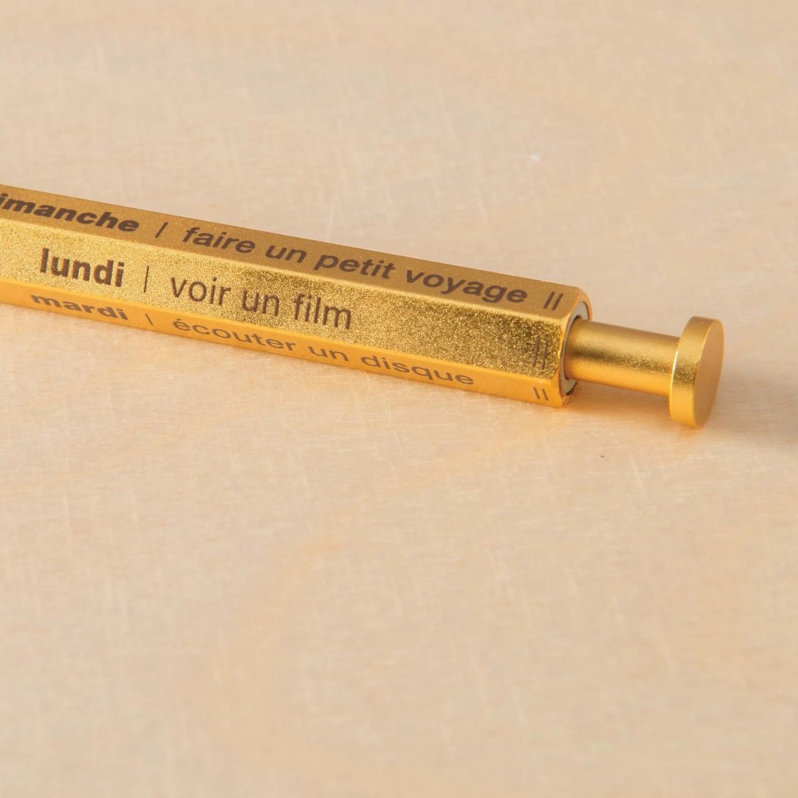 brass refillable pen