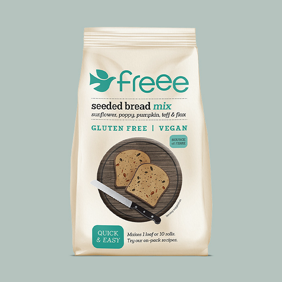 freee seeded bread mix