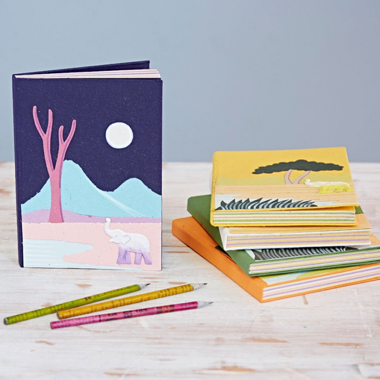 elephant dung notebooks