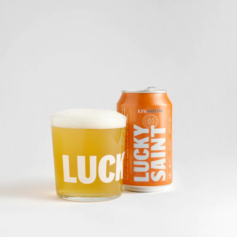 lucky saint beer