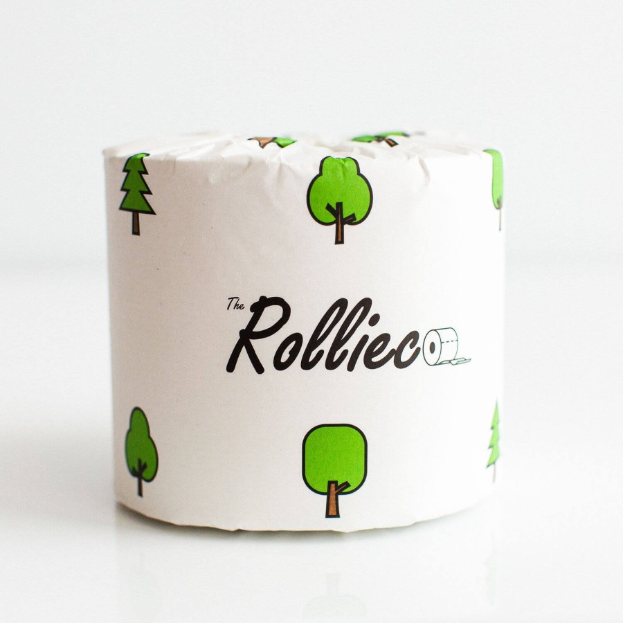 Rollieco recycled paper toilet roll