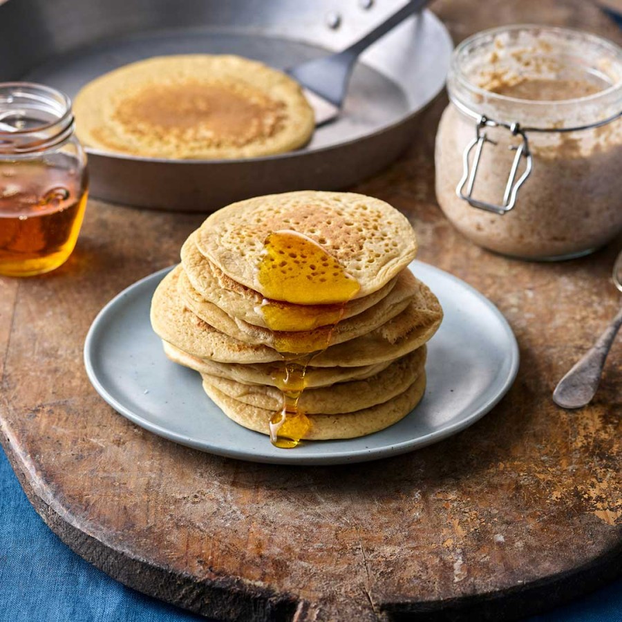 sourdough breakfast pancakes