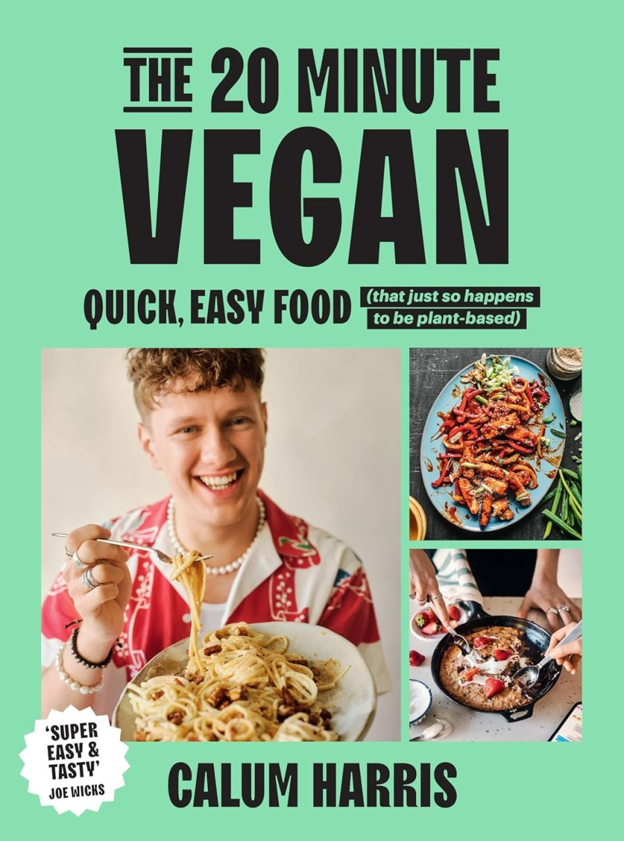 a refreshing book of 20-minute vegan recipes