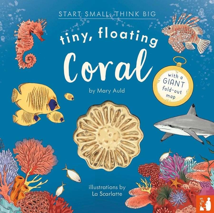 tiny floating coral