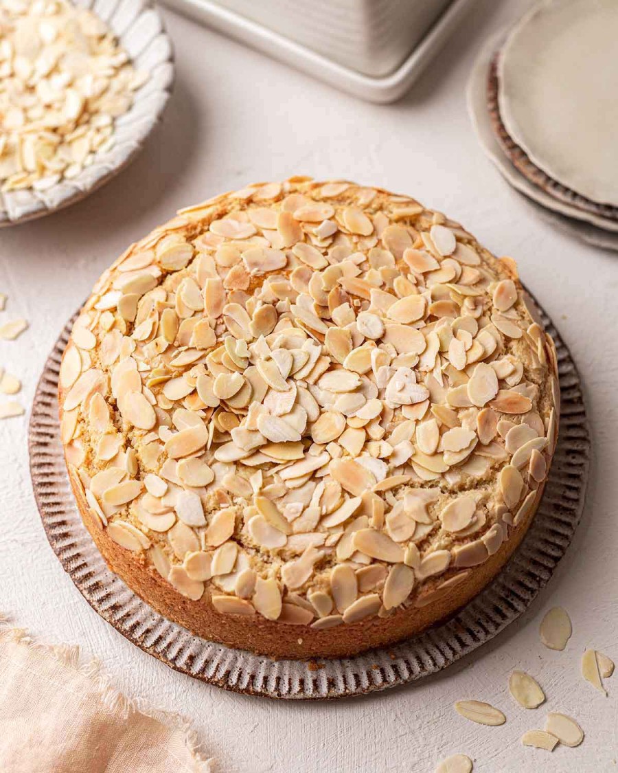 vegan almond cake