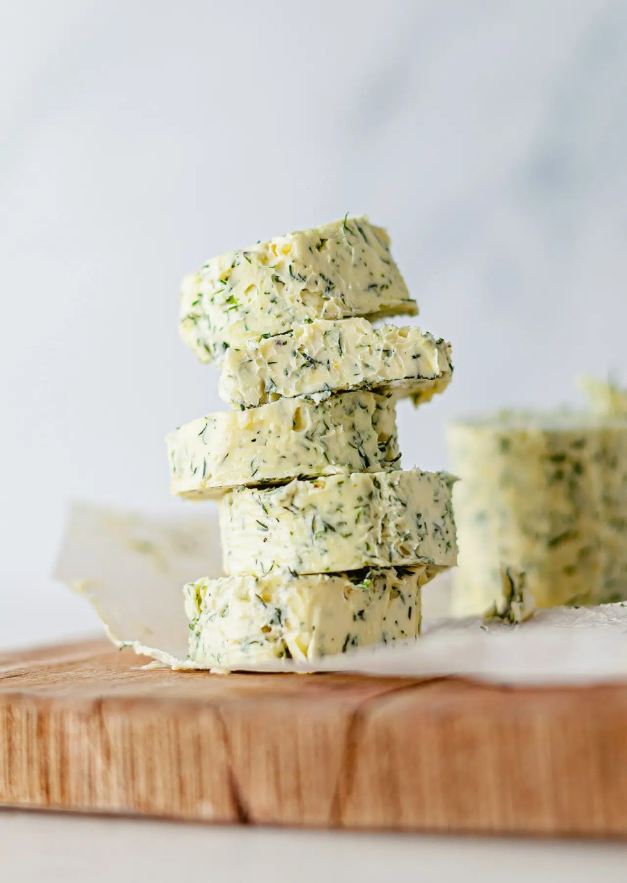 vegan garlic herb butter