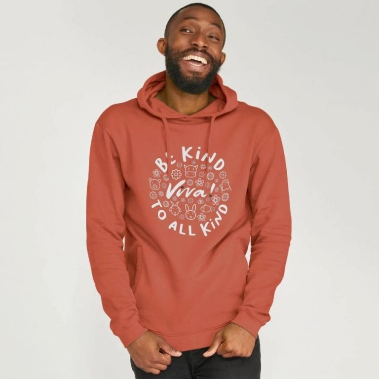 organic cotton vegan hoody