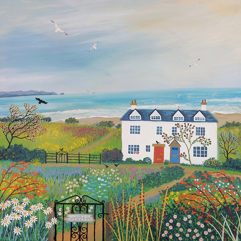 beach view cottages Jo Grundy