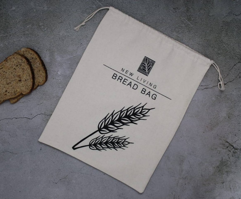 linen bread bag