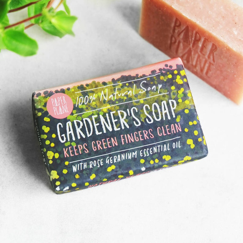 rose geranium gardener's soap