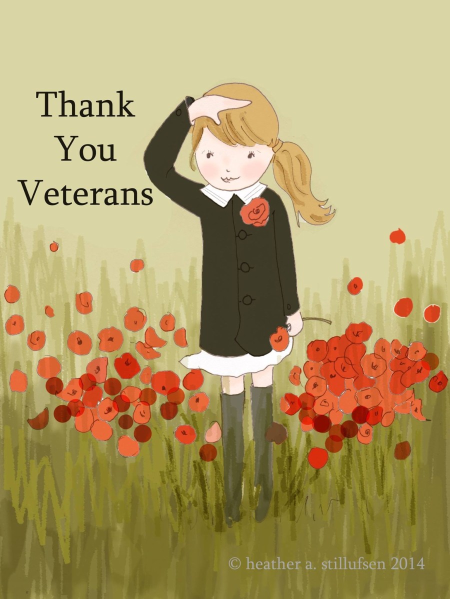 thank you veterans Heather Stillufsen