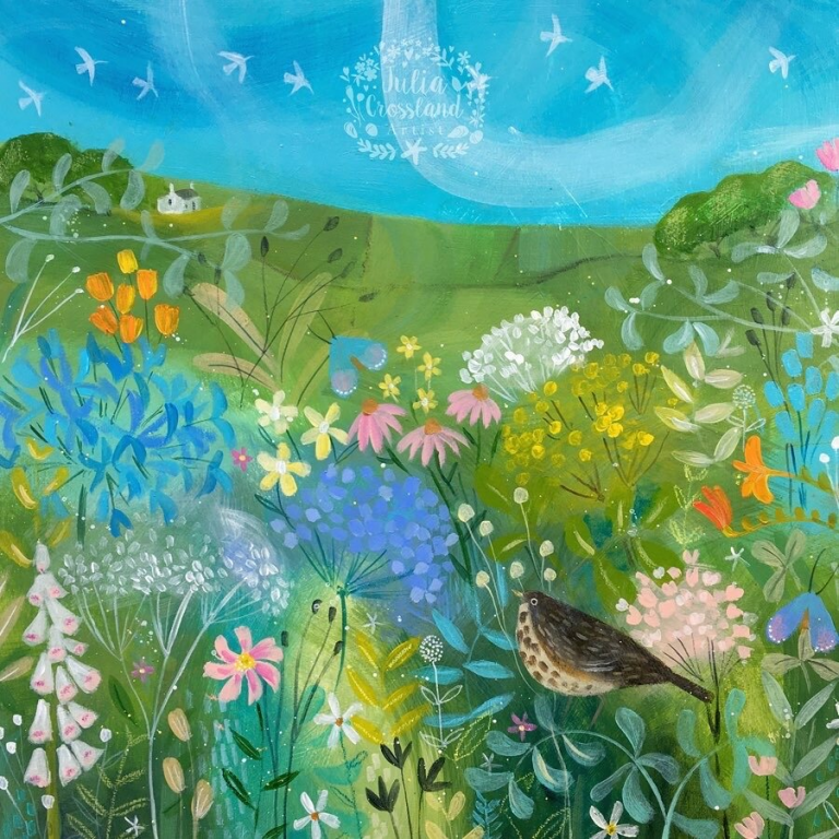 the songbird Julia Crossland