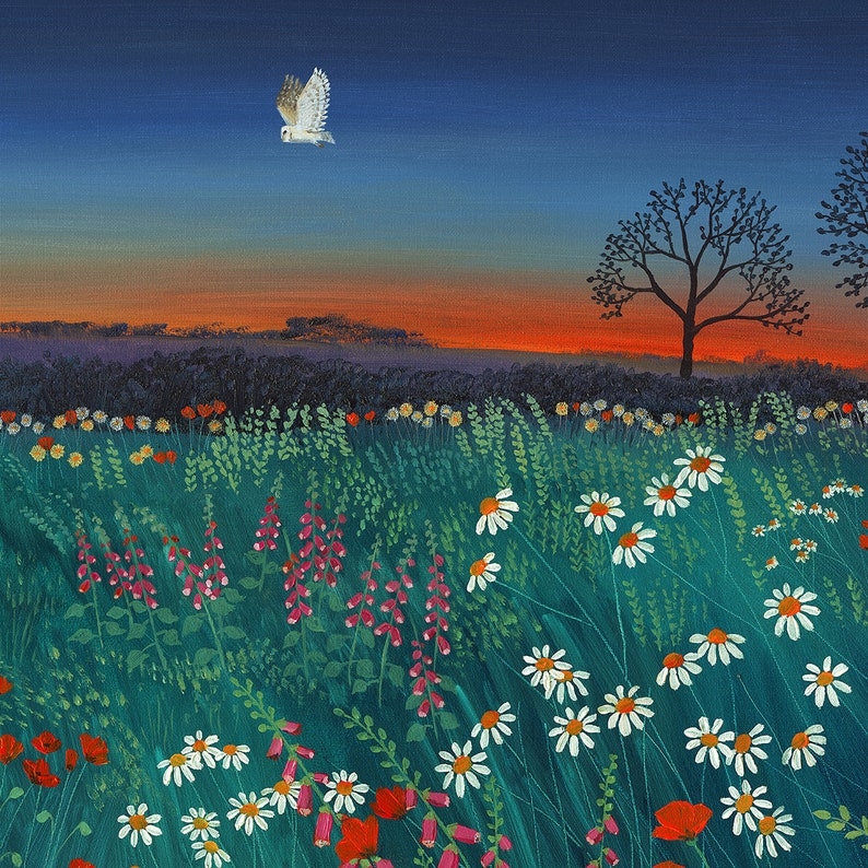 twilight meadow Jo Grundy