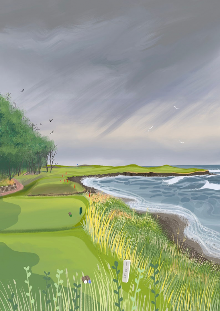 Fife golf course Caroline Smith