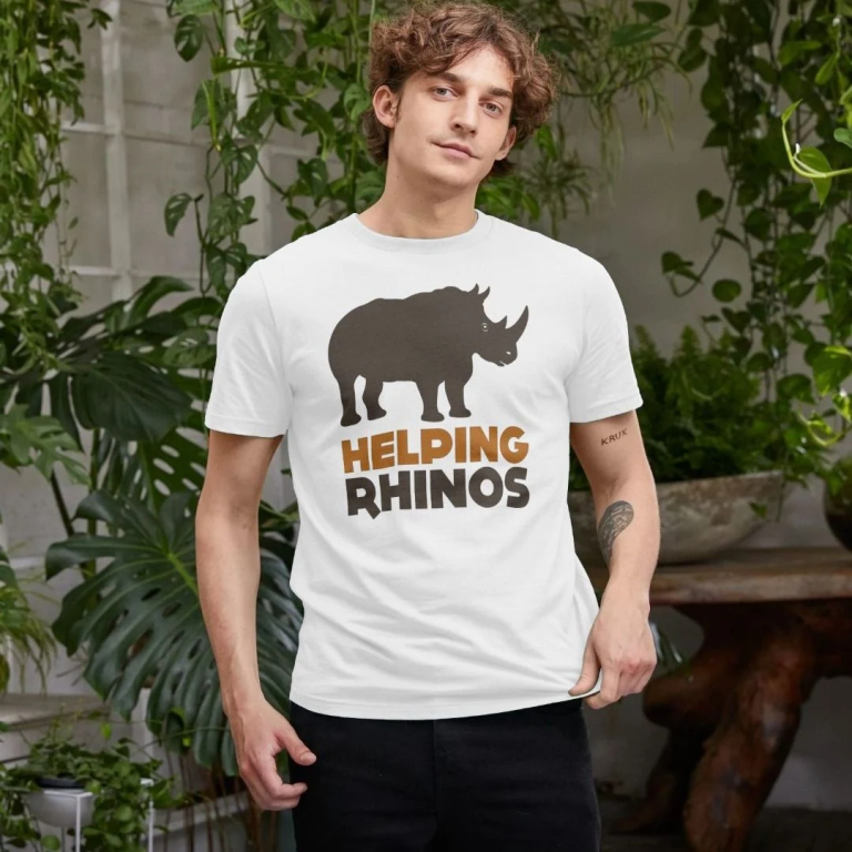 saving rhinos fashion