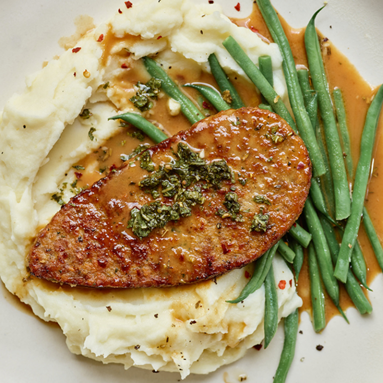 Linda McCartney vegan lamb steaks