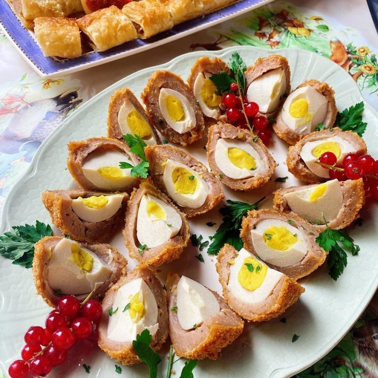 Scotchiees plant-based Scotch eggs