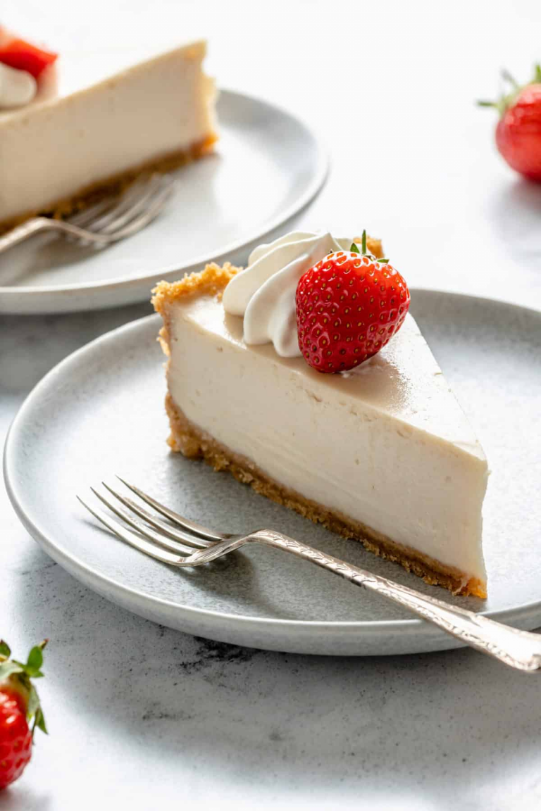 creamy vegan cheesecake