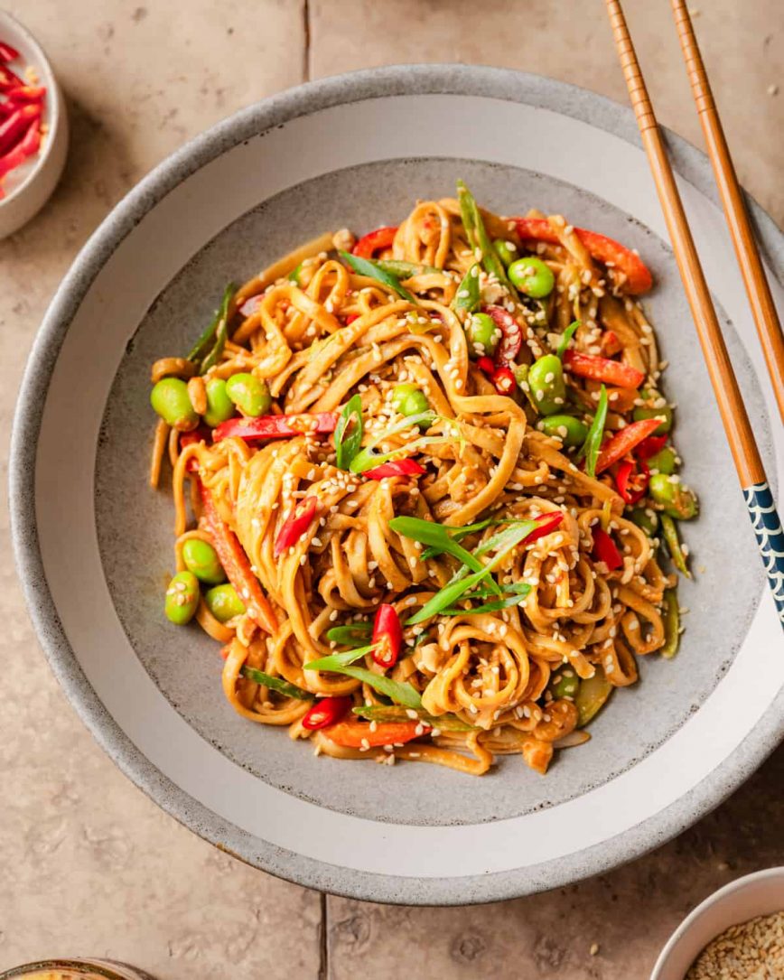 Sesame Noodle Recipe from China England, Naturally