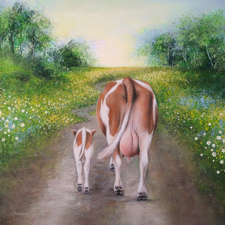 mother and child Chantal Kaufmann